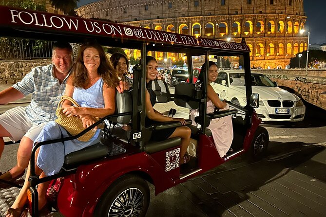 Rome by Night: Golf Cart Tour - Why Rome at night feels easier on a golf cart
