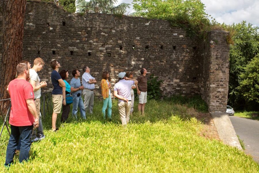 Rome: Catacomb of St. Callixtus and Appian Way Guided Tour - Your exterior stops: Mausoleum of Cecilia Metella
