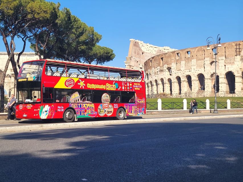 Rome: City Highlights Open-Top Bus Night Tour - A quick 45-minute overview from the red double-decker
