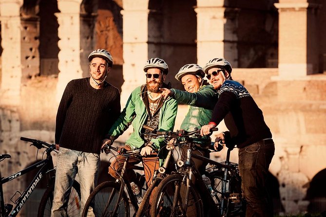 Rome City Small Group Bike Tour with quality Cannondale EBike - Cannondale e-bikes, helmets, and the stuff you actually get