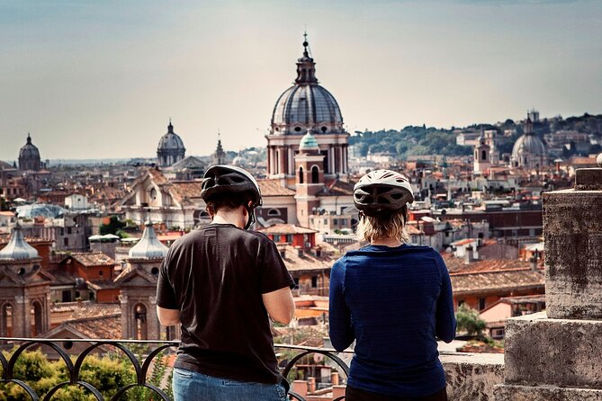 Rome City Small Group Bike Tour with quality Cannondale EBike - Piazza del Popolo and the quick shift to Rome’s “arrival” story