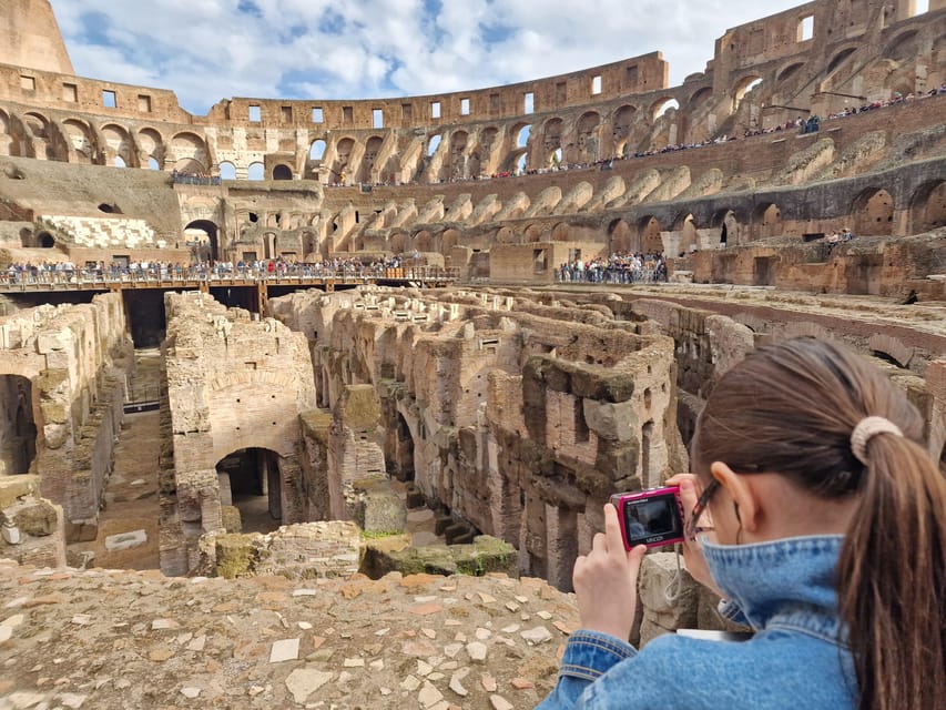 Rome: Colosseum Arena Access and Ancient Rome Guided Tour - Roman Forum: Walking Through the Heart of Power