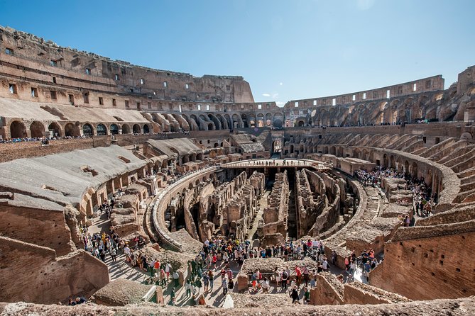 Rome: Colosseum Arena Floor, Roman Forum and Palatine Hill Tour - Palatine Hill Climb: Sweeping Views Back to the Colosseum