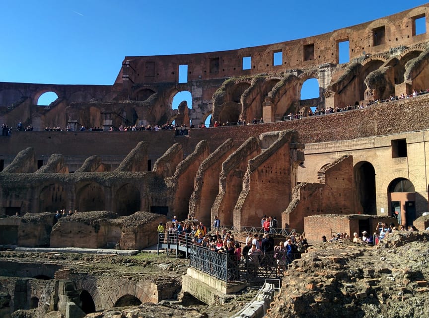 Rome: Colosseum Experience with Audio Guide and Arena Option - What’s Included, What Isn’t, and What You Should Bring