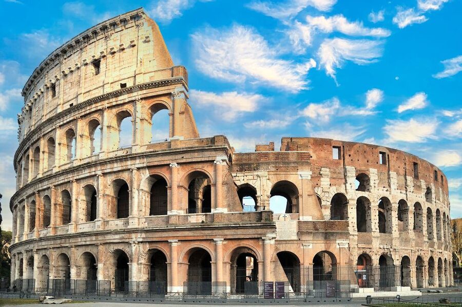 Rome: Colosseum Guided Tour with Entry Tickets - Arena views from above: reconstructed section and photo planning