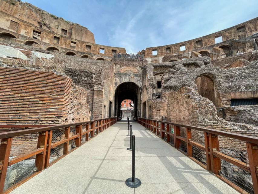 Rome: Colosseum Tour with Access to the Gladiator Arena - 30 minutes more inside the Colosseum, then on to the Forum