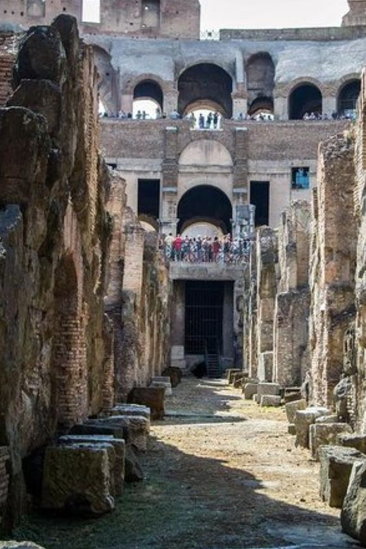 Rome: Colosseum Tour with Underground and Arena Floor Access - The guided route: off-limits areas, tunnels, and how the show was staged
