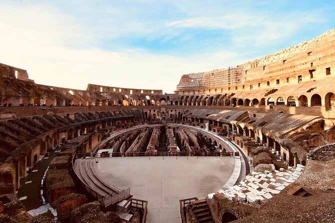Rome: Colosseum with Arena, Roman Forum and Palatine Guided Tour - Entering The Colosseum Arena Floor (Not Just Looking Up)