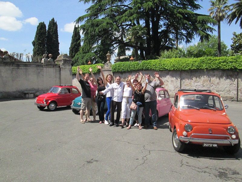 Rome Driving Tour By Vintage Fiat 500 - What’s included and what costs extra, and why the price can make sense