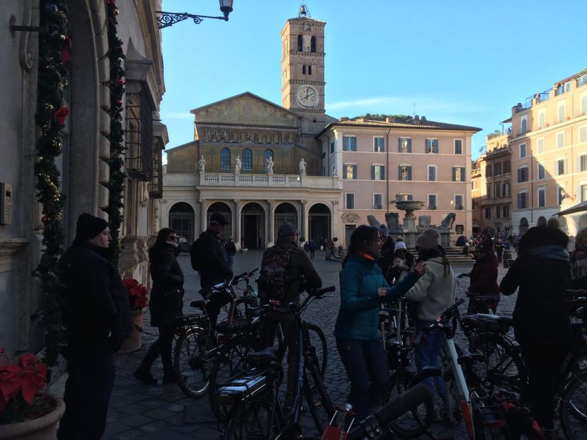 Rome: E-Bicycle Tour - Weather Reality: Rain or Shine, So Pack for Both