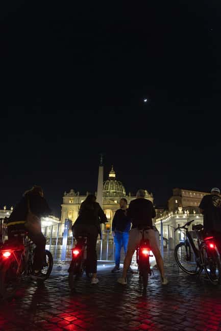 Rome: E-Bike Night Tour with Food and Wine Tasting - Theatre of Marcellus, the Jewish Ghetto, and Campo de’ Fiori at night