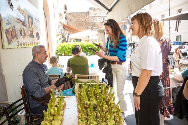 Rome: Eat Like a Roman Ghetto & Campo de' Fiori Food Tour - Meeting at Piazza di San Simeone and the Walk Through Iconic Rome