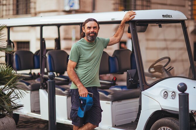 Rome: Evening Golf Cart Semi or Private Tour with Aperitivo - Your 3 hour Rome evening game plan, without the stress