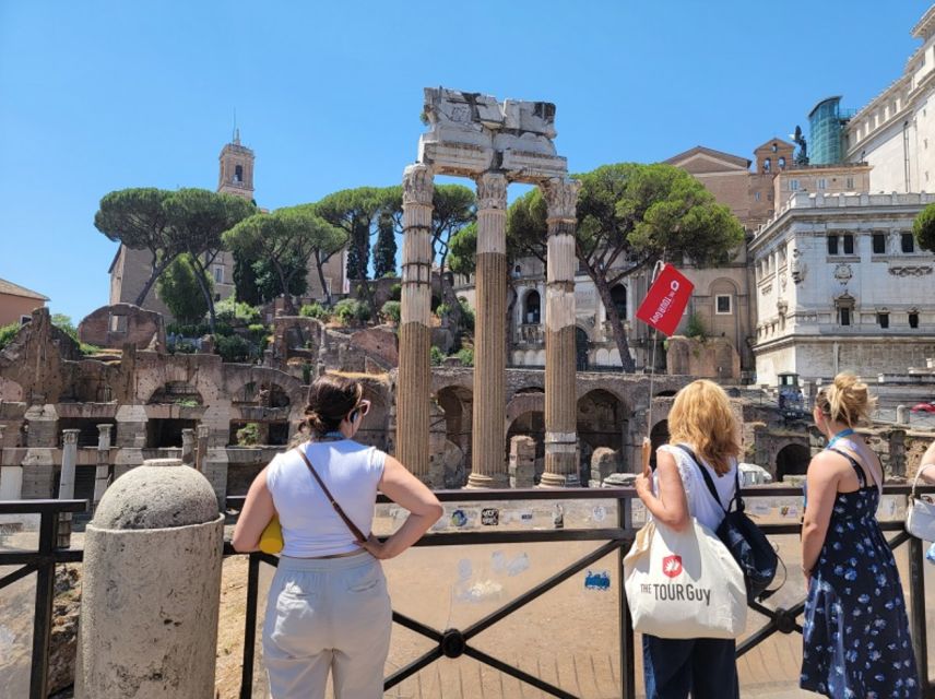 Rome: Full-Day Colosseum, Vatican Museums & City Center Tour - Entering the Colosseum and Walking the Roman Forum With a Guide at Your Side