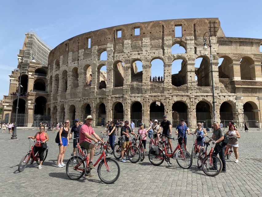 Rome: Highlights Bike Tour - Temple of Hadrian and the Roman Link to Power