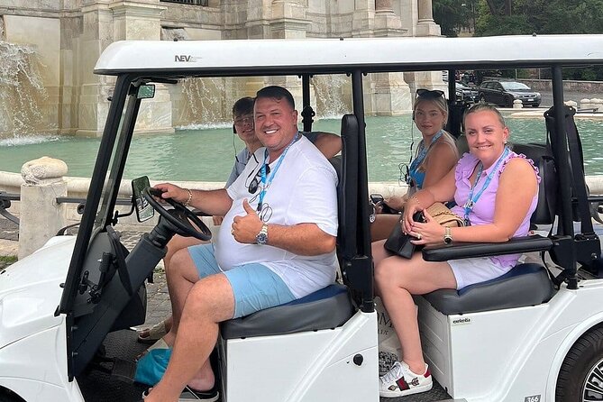 Rome Highlights City Tour by Golf Cart with Gelato - Piazza del Colosseo: seeing the Colosseum without the inside plan