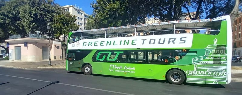 Rome:Hop-On Hop-Off Panoramic Open Bus Ticket 3 Circuits x 1 - Key points before you board