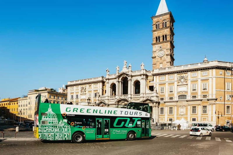 Rome:Hop-On Hop-Off Panoramic Open Bus Ticket 3 Circuits x 1 - The value of a hop-on hop-off plan in Rome