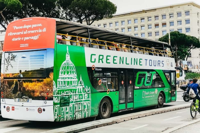 Rome:Hop-On Hop-Off Panoramic Open Bus Ticket 3 Circuits x 1 - Don’t miss the audio guide, but be ready for uneven sound
