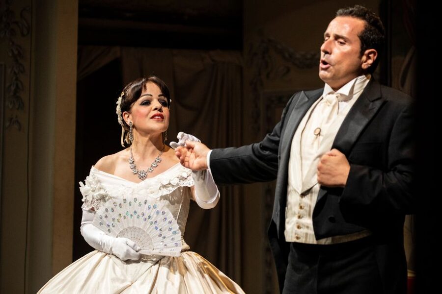 Rome: La Traviata at St. Paul's Within the Walls - The performance itself: Verdi’s La Traviata story in three acts