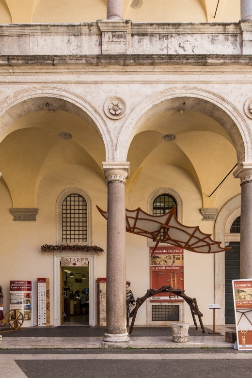 Rome: Leonardo da Vinci Exhibition Entrance Ticket - Gadget and audio option: how to get more from the exhibit without a guide