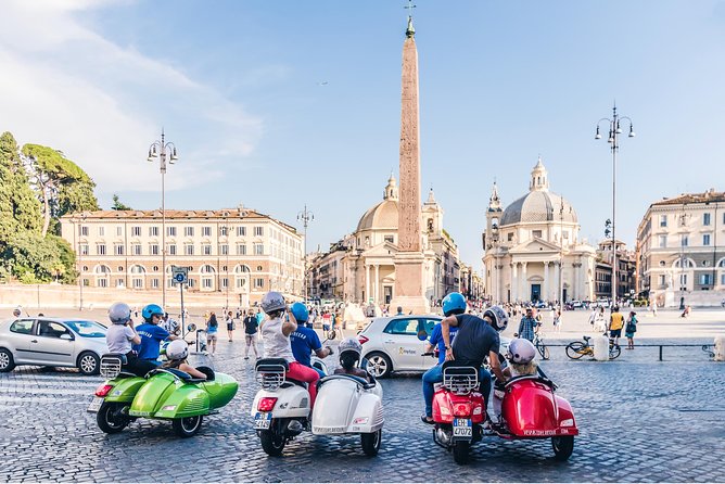Rome Morning Vespa Sidecar Tour in Rome with Cappuccino - Piazza Navona and St Peter’s Square: Big Energy Without the Big Walk