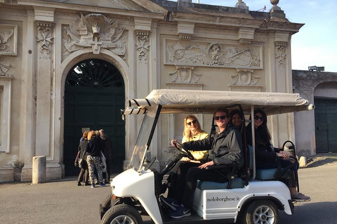 Rome on a Golf Cart Semi-Private Tour Max 6 with Private Option - Largo di Torre Argentina and Piazza Venezia: from Caesar to modern Rome’s center