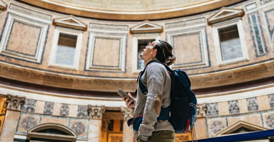 Rome: Pantheon Fast-Track Ticket and Official Audio Guide - Inside the Portico: Columns, Craft, and Why They Came From Egypt