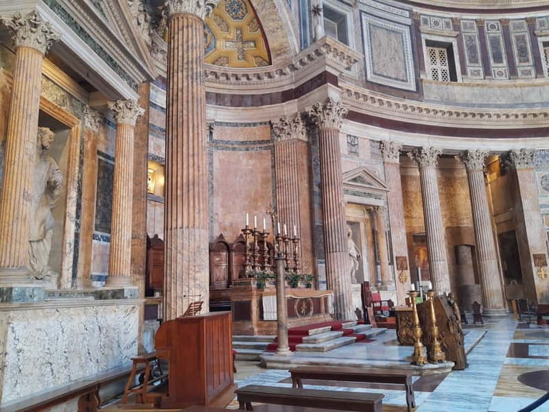 Rome: Pantheon Priority Entry Ticket & Audio Guide App - Marble perfection and the Oculus light: what to watch for