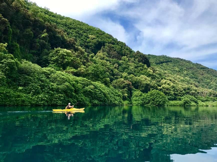 Rome: Popes' Lake, Kayak Tour with Swimming & Roman Pizza - Getting to the water: Anagnina pickup and the two meeting options