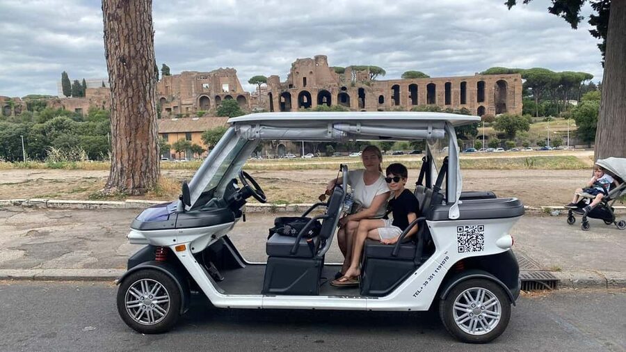 Rome: Private Golf Cart Tour with Artisanal Gelato - Pantheon and St. Peter’s Basilica: big icons, less stress