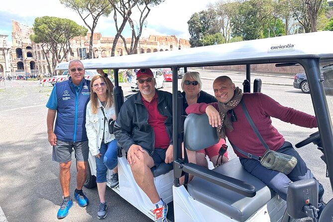 Rome: Private/Group 4 Hours Golf Cart SightseeingTour - Viewpoints Over Circus Maximus, Palatine Hill, and the Colosseum Arena Angle
