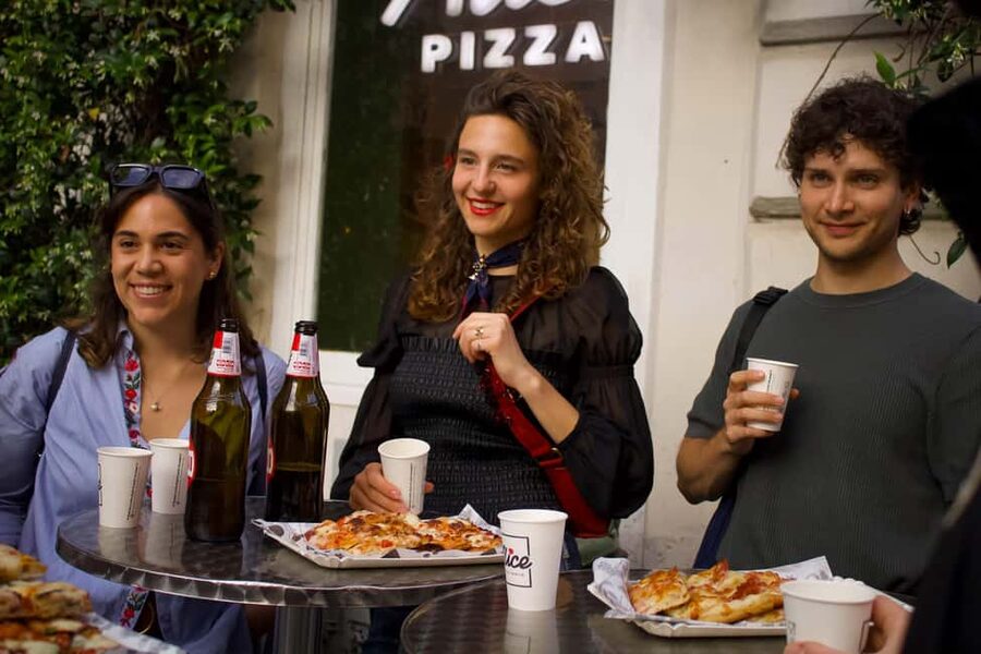 Rome: Small Group Trastevere Food Tour with Dinner - Stop 3: Alice Pizza Trastevere, plus beer pairing