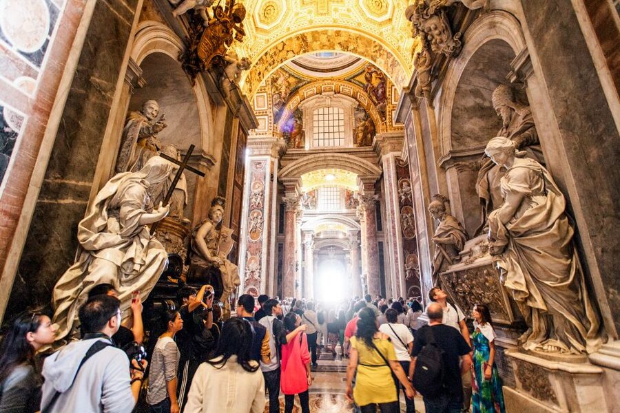 Rome: St. Peter's Basilica & Dome Entry Ticket & Audio Tour - The Dome Climb Explained: Elevator Option vs Full Stairs