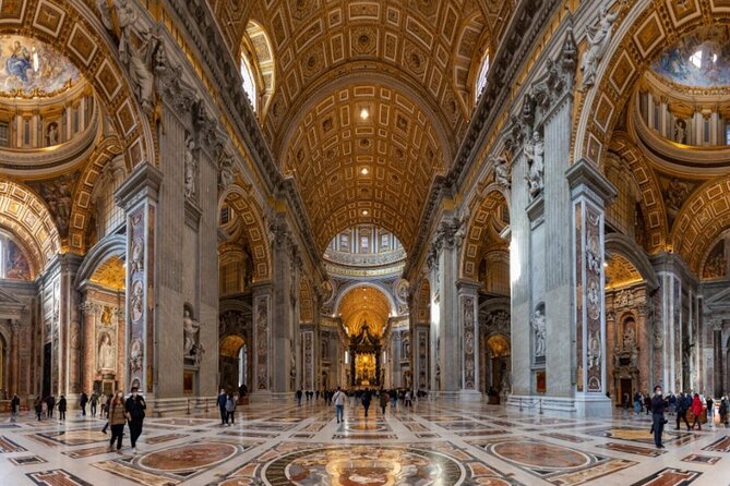 Rome: St. Peter's Basilica & Dome Entry Ticket with Audio Guide - Climbing the Cupola: elevator to Level 1, then 300 stairs