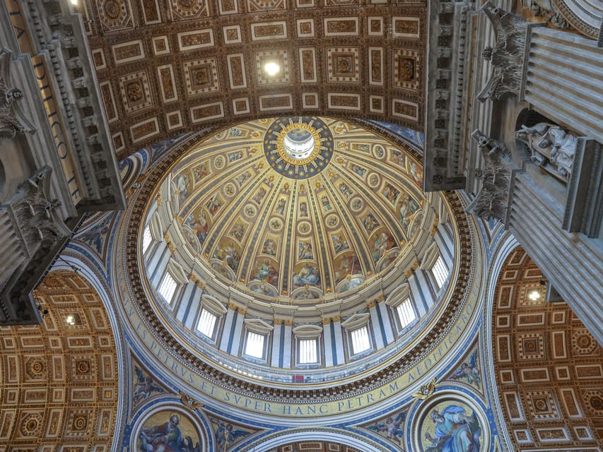 Rome: St. Peter's Basilica, La Pietà, Papal Tombs and Dome - Meeting at Galleria San Pietro, then security that sets the pace
