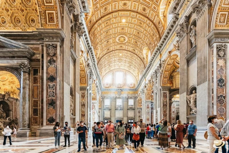 Rome: St. Peter's Basilica, Papal Tombs, and Dome Climb Tour - Rome’s St. Peter’s is Huge, so You Need a Route That Makes Sense
