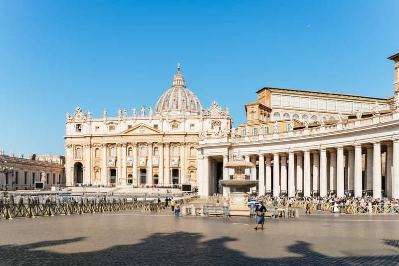 Rome: St. Peter's Basilica, Papal Tombs, and Dome Climb Tour - St. Peter’s Square Intro: Where the Basilica Story Starts