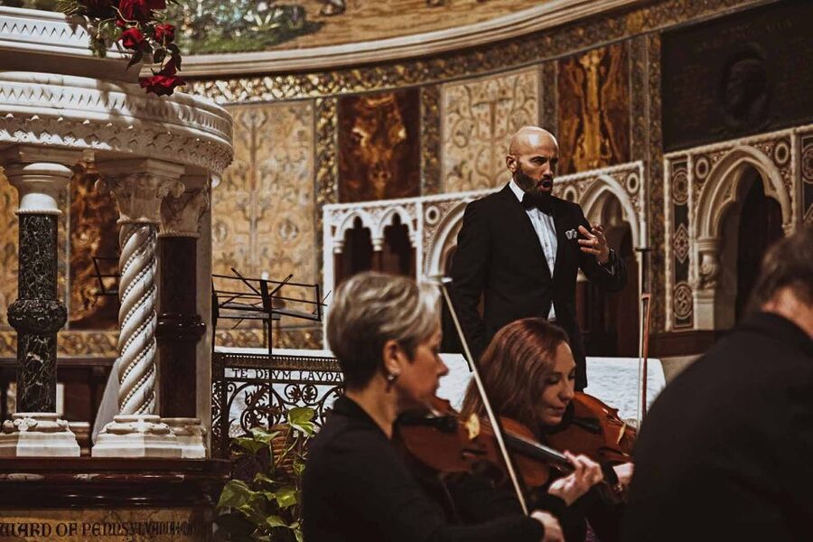 Rome: The Three Tenors at St. Paul's Church Concert Ticket - The show format: two acts, opera arias, then Naples in song