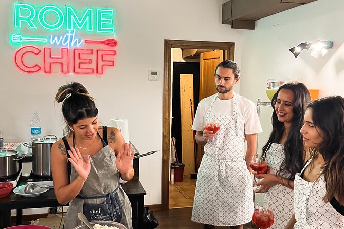 Rome Tipsy Cooking Class: Make Pasta and Mix 3 Spritz Cocktails - Small-group energy, host style, and how to get the most out of it