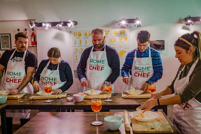 Rome Tipsy Cooking Class: Make Pasta and Mix 3 Spritz Cocktails - Via Cesare Balbo, a short walk to your start point, and how the session begins