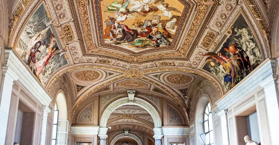 Rome: Vatican Museums & Sistine Chapel Skip-The-Line Ticket - The Gallery of the Maps and the Courtyards: A Breather Between Art Rooms