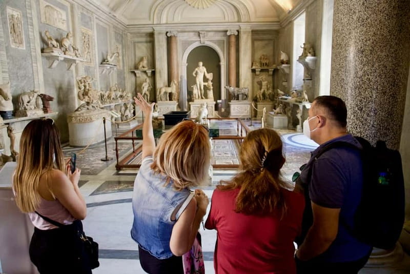 Rome: Vatican & St Peter's Basilica: unlock the wonders - Belvedere Courtyard and the Pinecone Fountain: The Vatican Warm-Up