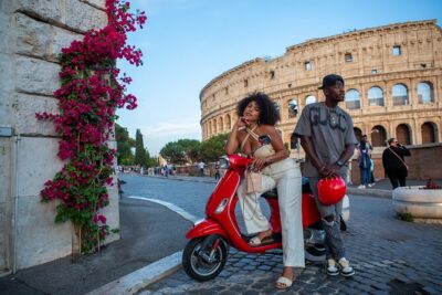 Rome Vespa Scooter Tour with Professional Photographer