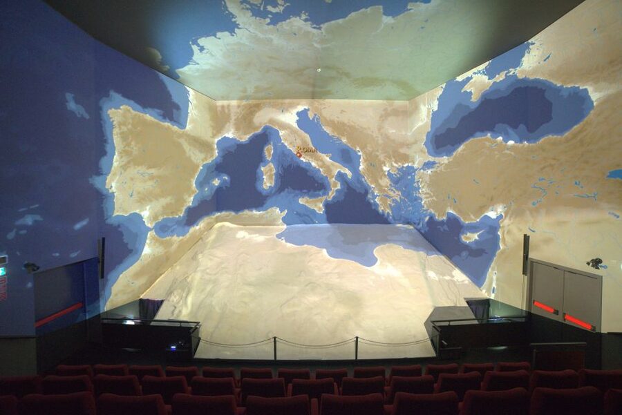 Rome: Welcome To Rome Immersive Multimedia Show - The Big Ground Model That Makes Ruins Feel Logical