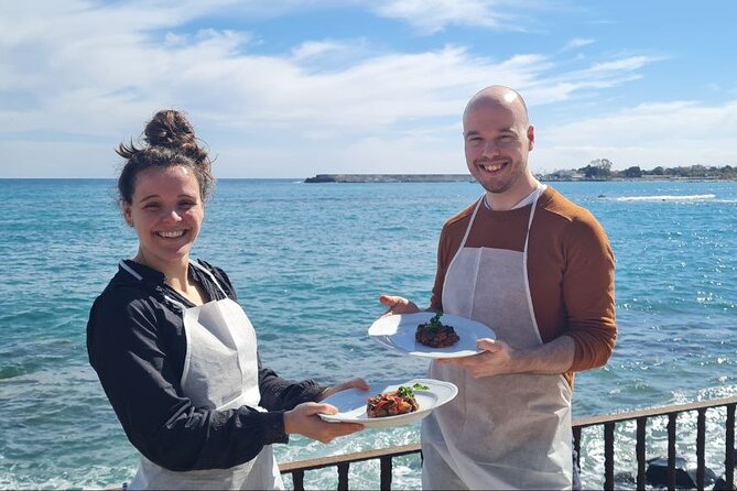 Seaview Cooking Class & Taormina local flavors with Chef Mimmo - Giardini Naxos at Ahoy Bistrò Siciliano, where the meal is the finale