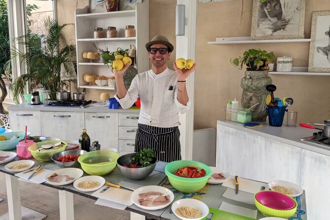 Seaview Cooking Class & Taormina local flavors with Chef Mimmo - Start at Via Luigi Pirandello, then straight to local ingredients