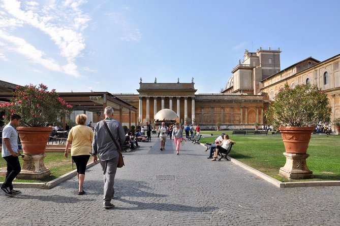Skip the Line: Small Group Vatican & Sistine + Basilica Option - Vatican Museums highlights you will actually remember: Pinecone Courtyard, Maps, and the Pinacoteca
