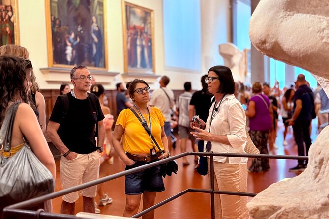 Skip the line: Uffizi and Accademia Small Group Walking Tour - Meeting on Via Guelfa, check-in before you rush