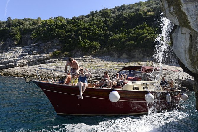 Small Group Boat Tour Capri & Blue Grotto with Swimming Stops - Bagni Regina Giovanna and Cala di Mitigliano: short stops, great “waterline” scenes